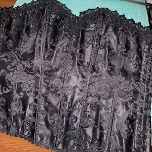 FOH Black Corset, Size 44